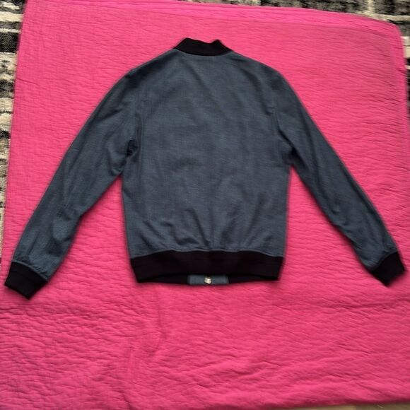 Ermengildo Zegna 100% cotton Jean bomber, 48R (M) - Picture 8 of 13